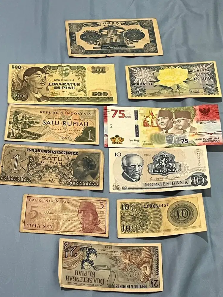 Jual Uang kuno dan prangko kuno