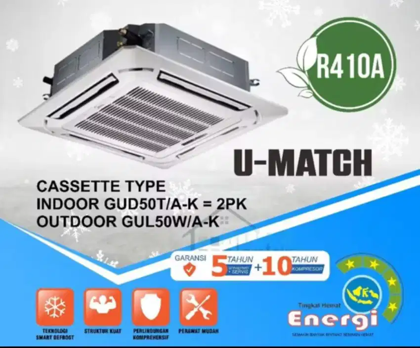 AC Cassette Gree (U-Match series )