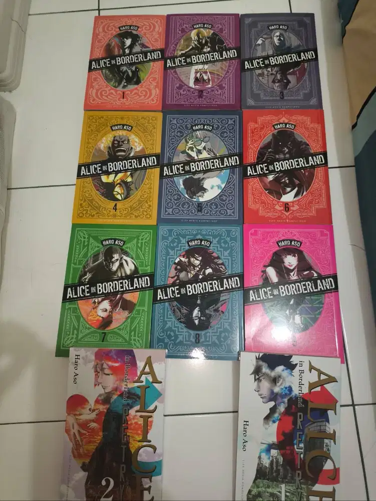 Komik Alice in Borderland Lengkap 1–9 + Retry 1&2 | Mulus Murah 1 Juta