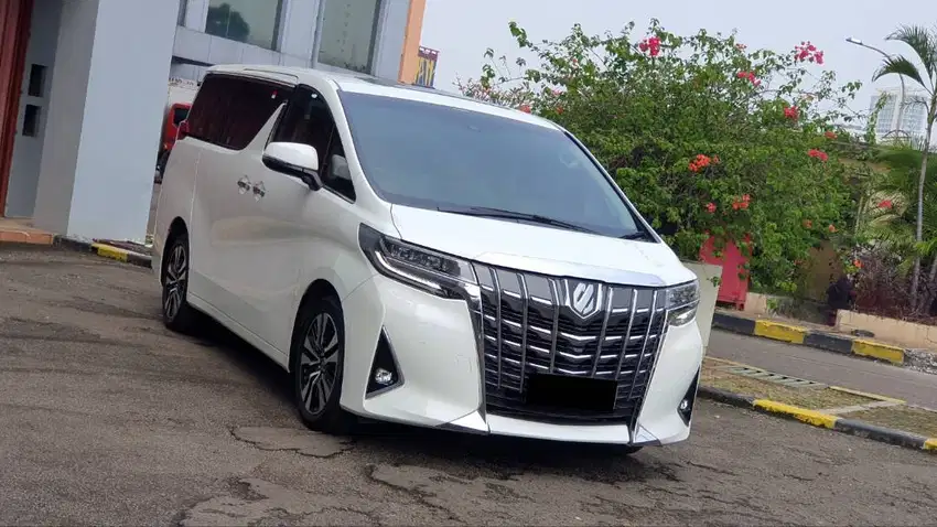 Toyota Alphard G 2.5 ATPM TSS Facelift Putih 2023/2024