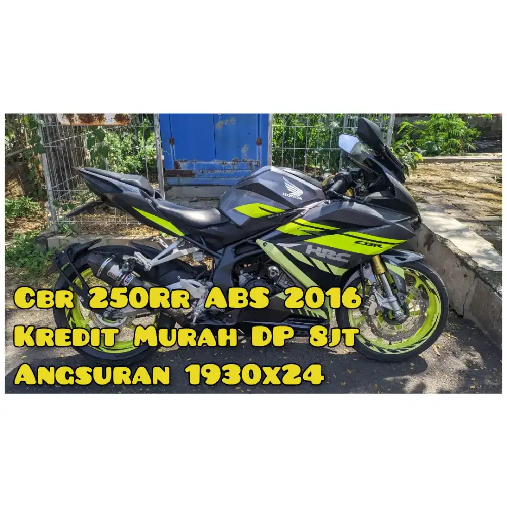 Cbr 250Rr ABS 2016 Km14Rban Jaminan