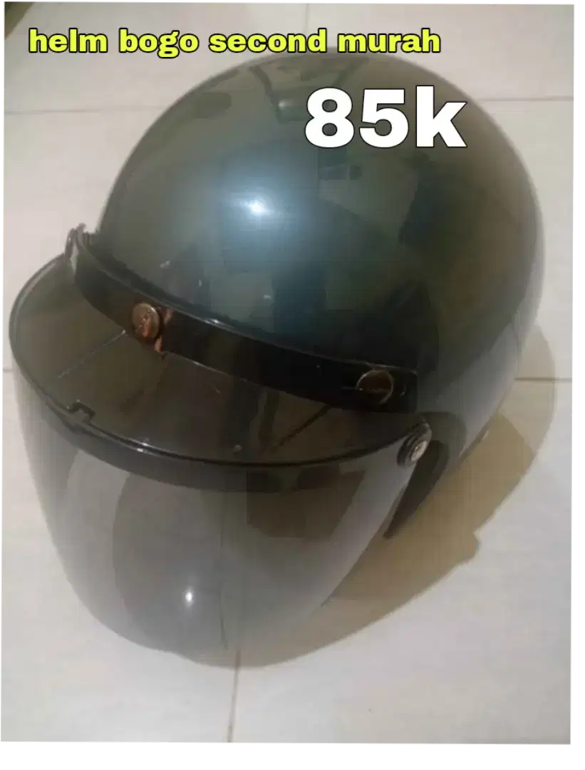 Helm bogo second murah jual cepat