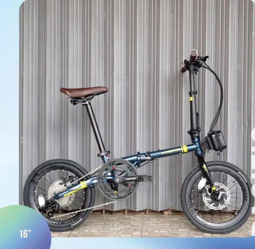SEPEDA LIPAT , PACIFIC KODIAK E, 20INC, 9SPEED