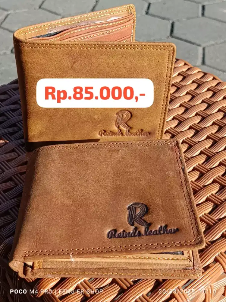 Dompet Kulit Sapi Asli ( COD JOGJA )
