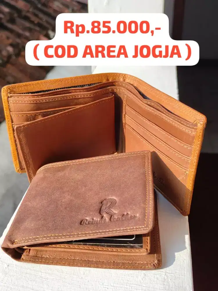 Dompet Kulit Sapi Asli ( GRATIS ONGKIR )