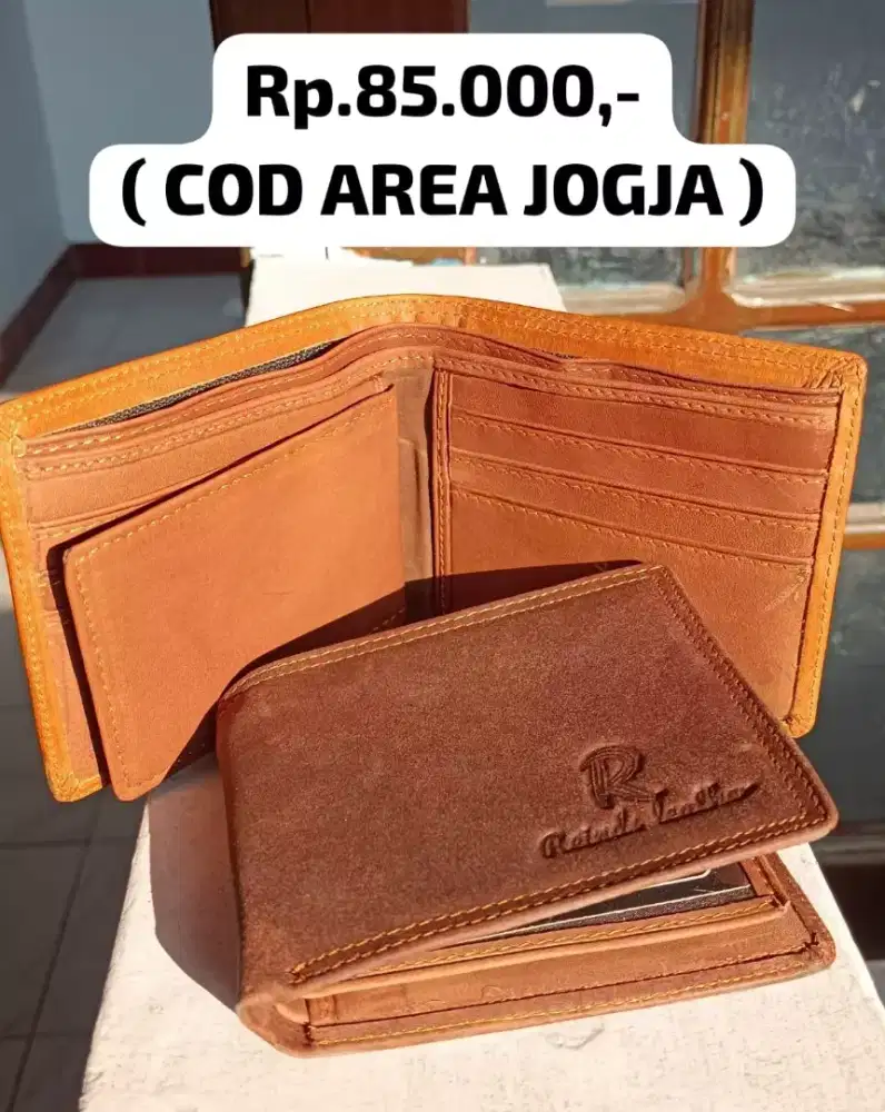 Dompet Kulit Sapi Asli ( GRATIS ONGKIR )