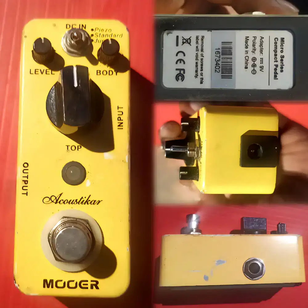 MOOER ACOUSTIKAR EFEK GITAR