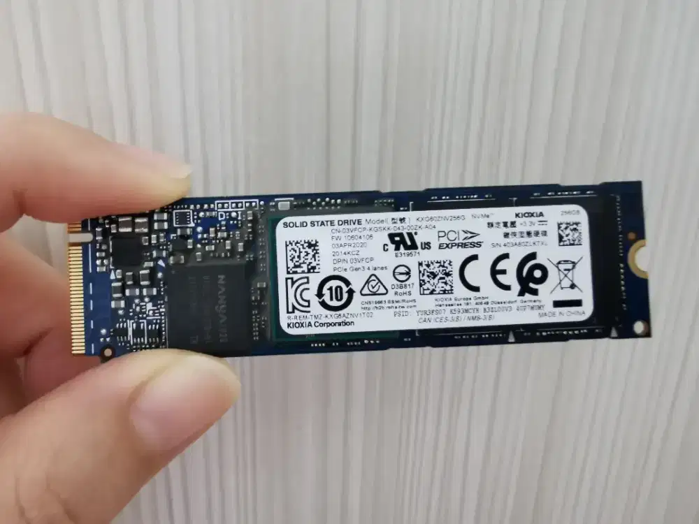 SSD Card 256GB Laptop Dell Latitude 7300