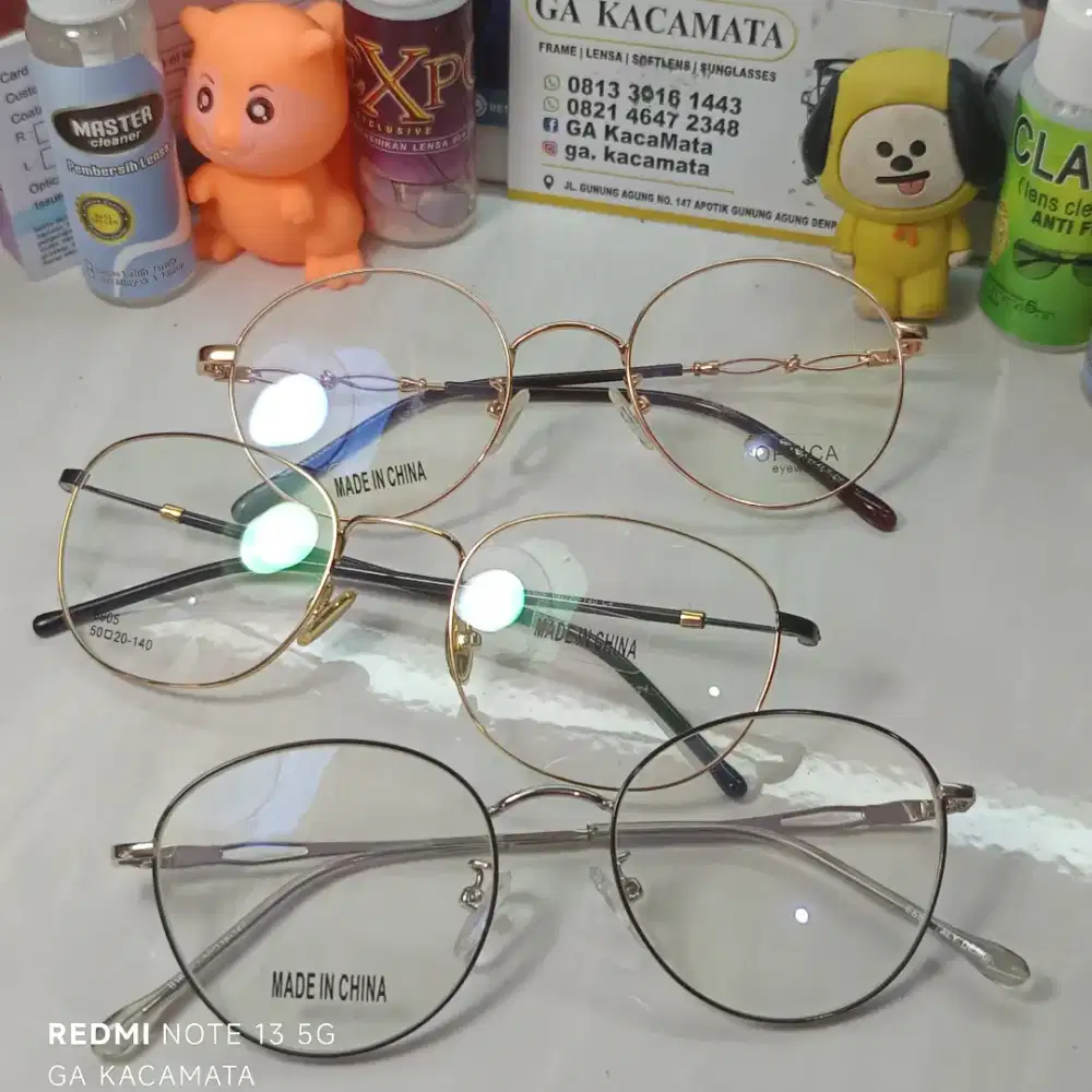 Frame Kacamata Wanita untuk Pengguna Plus dan Minus