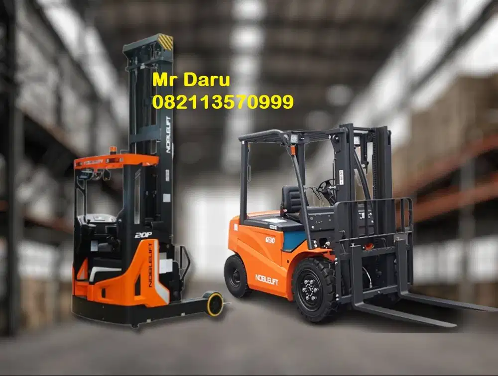 Reachtruck Forklift electrik Hand lift berkualitas murah bergaransi