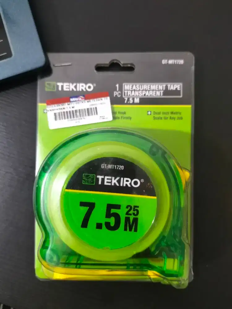 Meteran tekiro 7,5 meter
