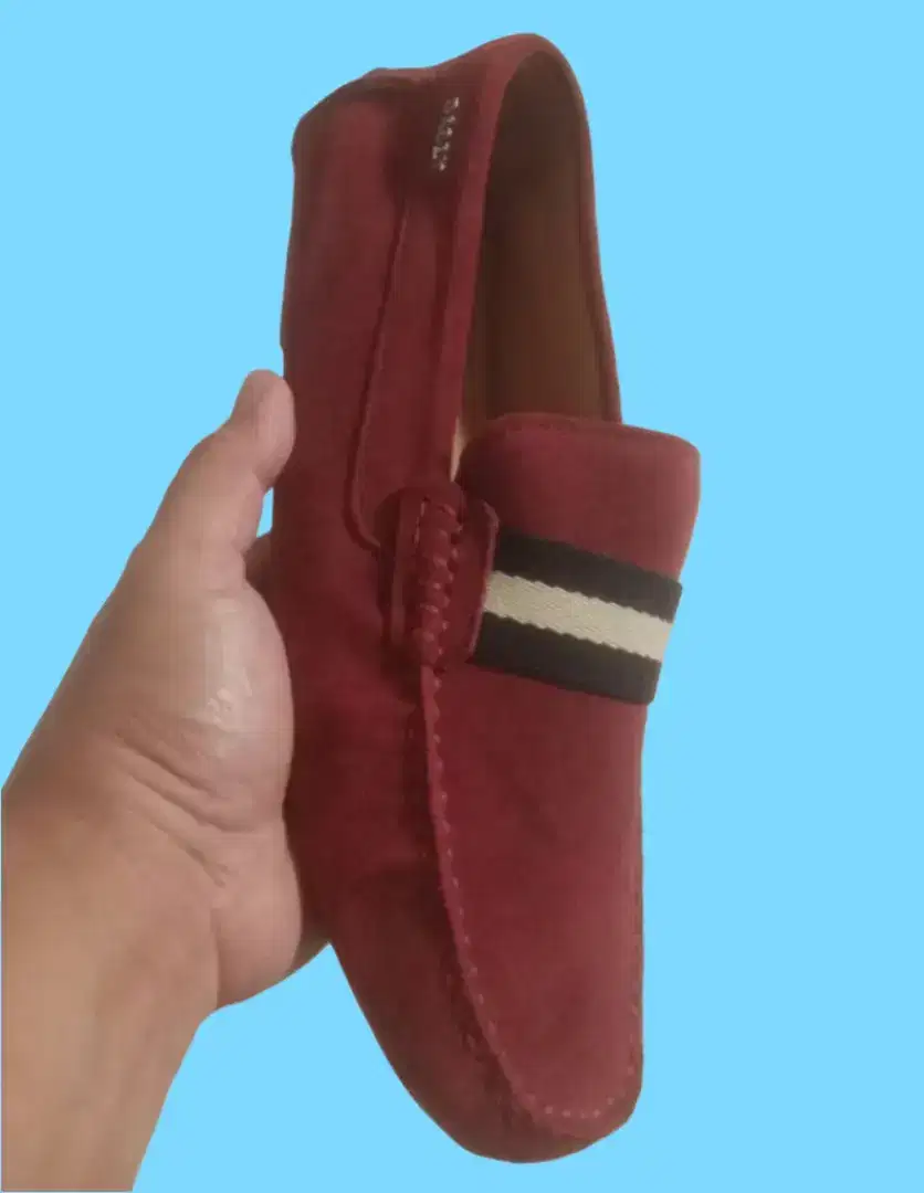 Sepatu Bally slip on size 43 ori  Switzerland (prelove)  mewah NEGO