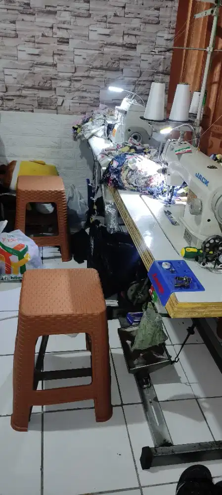 Jual Set Mesin Jahit dan Obras