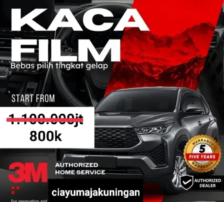 Kaca Film Mobil, Audio