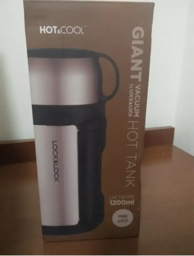 Authentic Thermos Vacuum Hot and Cold Giant Tank 1200ml