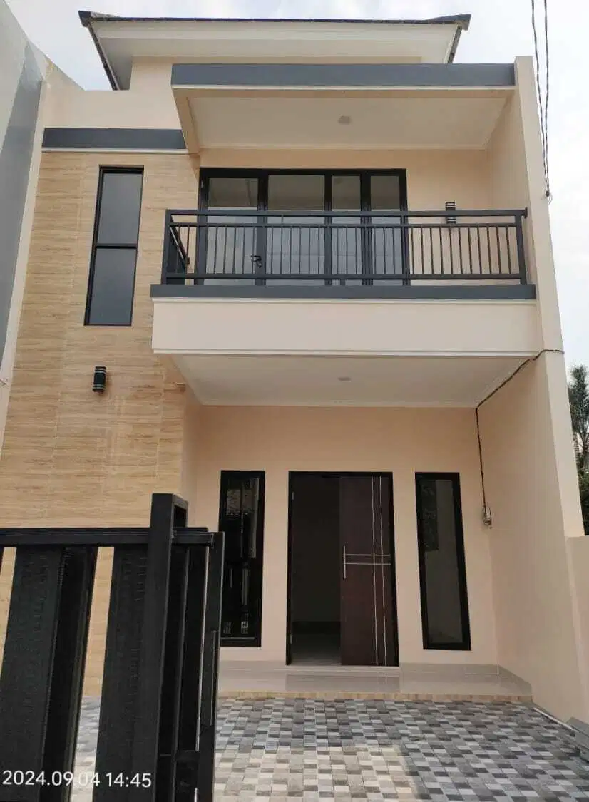 Rumah Dijual Di Regensi Melati Mas 2 Lantai Baru Minimalis Modern