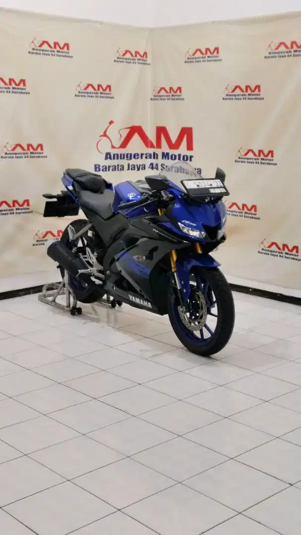 Yamaha R15 V3 Tahun 2019 warna Biru