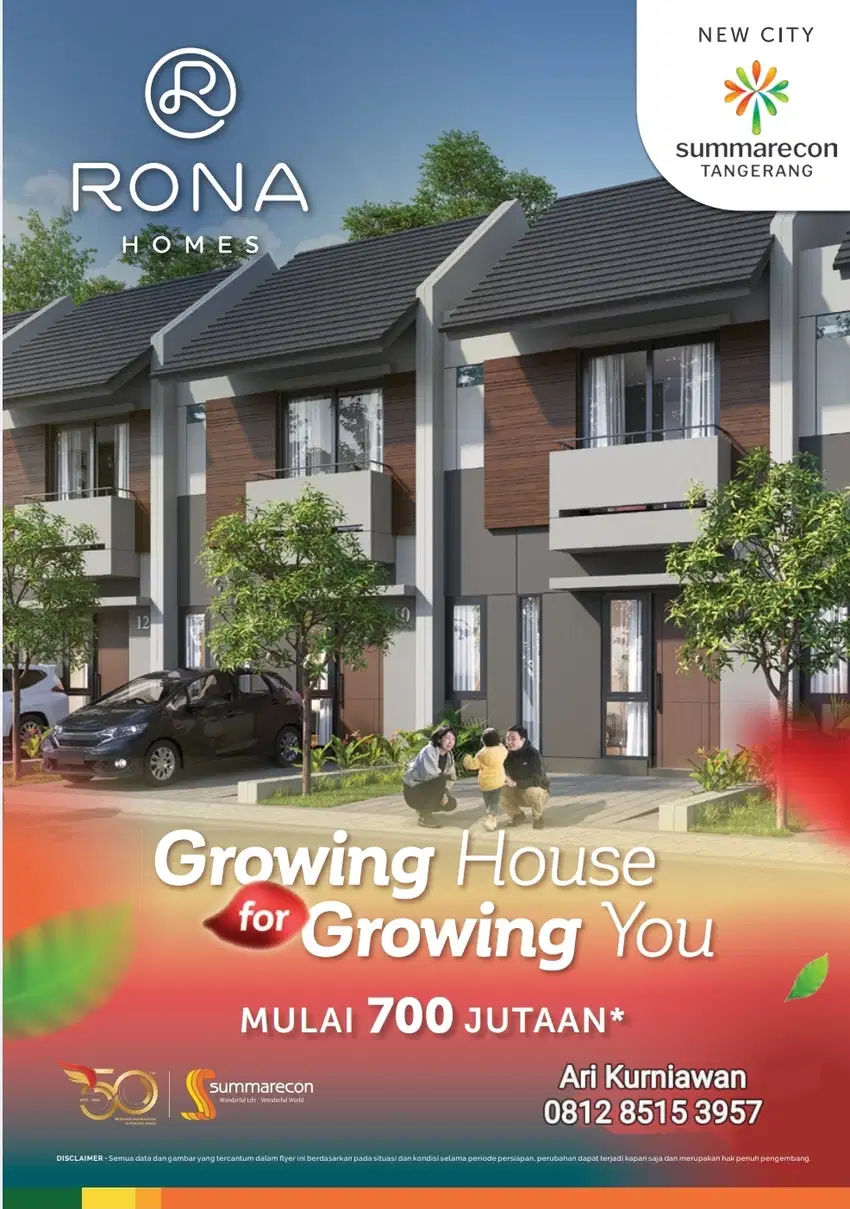 Rona Home at summarecon Tangerang 750jutaan Limited unit! Yuk survey