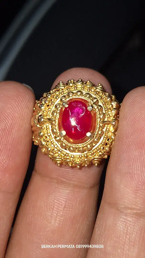RUBY BURMA FULL RED
