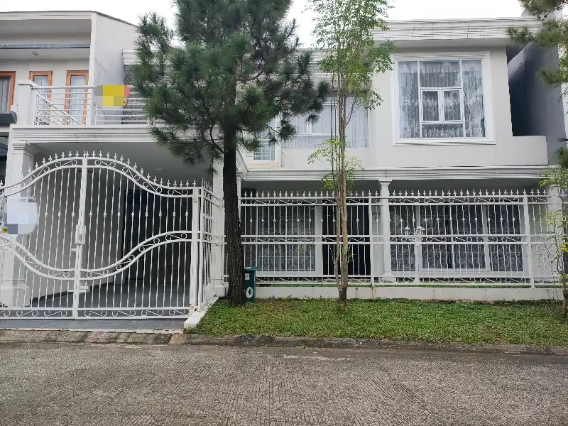 dijual rumah swimming pool dan siap huni di sentul city