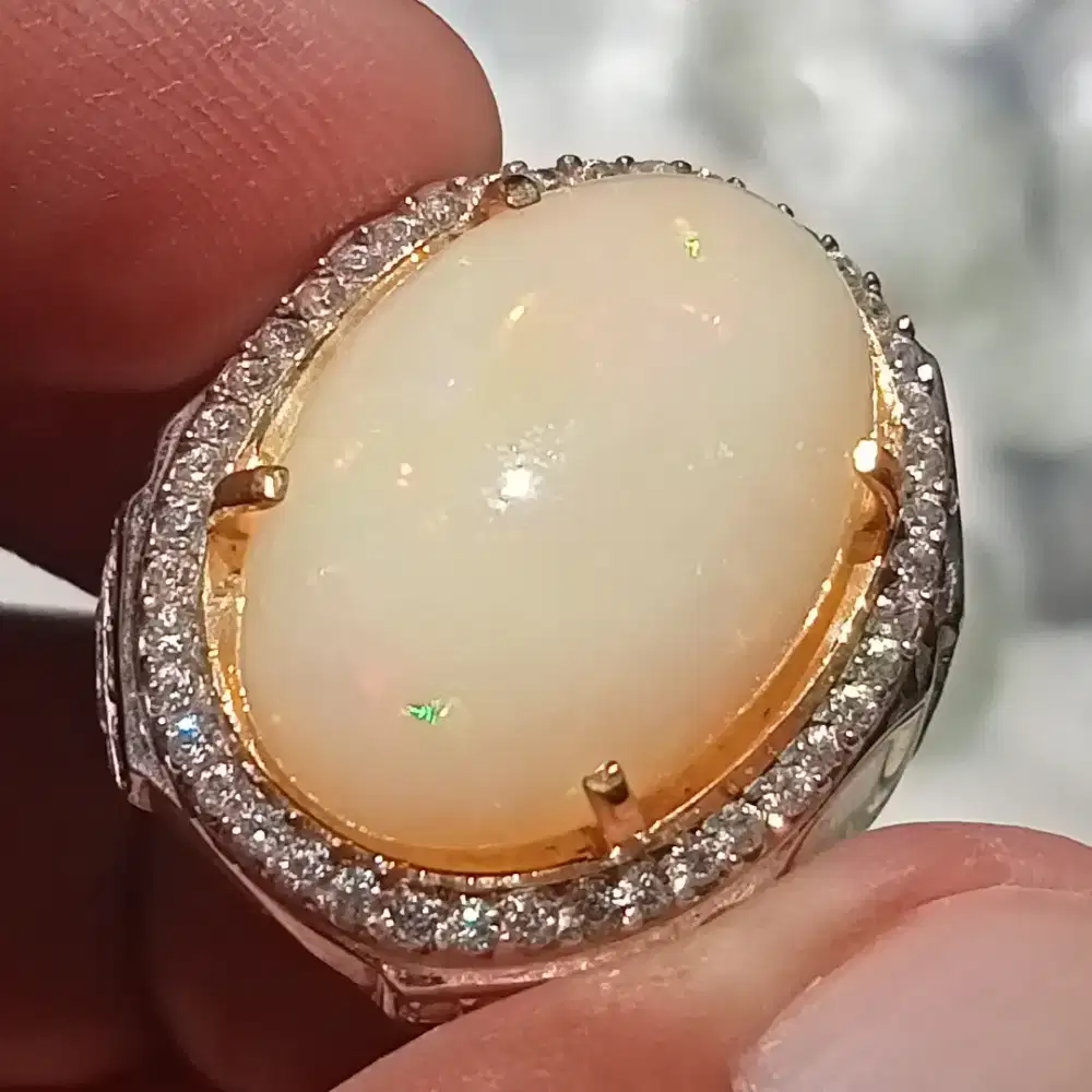 Natural cream Opal kalimaya jumbo
