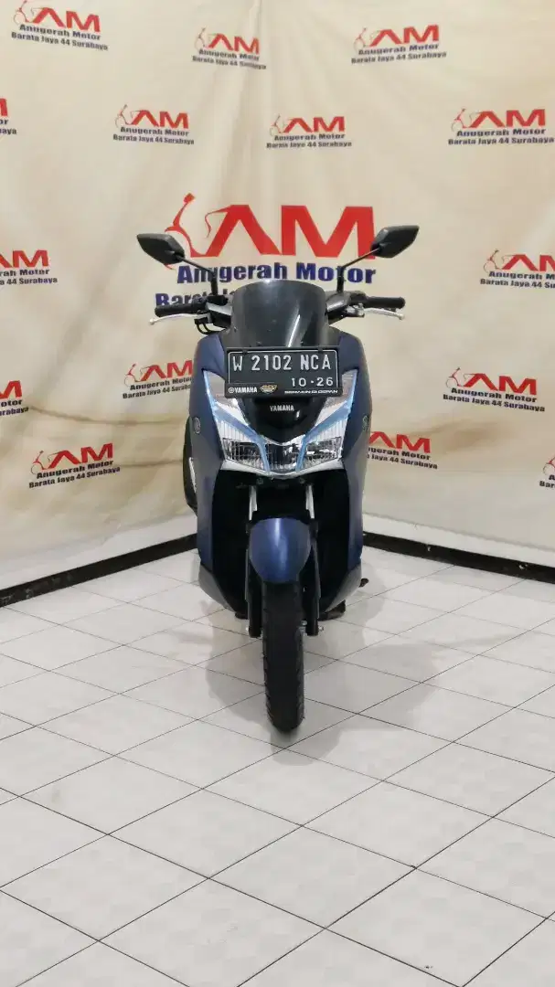 Yamaha Lexi 125 Tahun 2021 biru doff