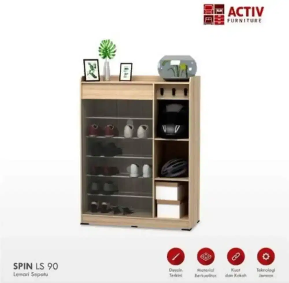 Lemari Sepatu Activ Spin LS-90