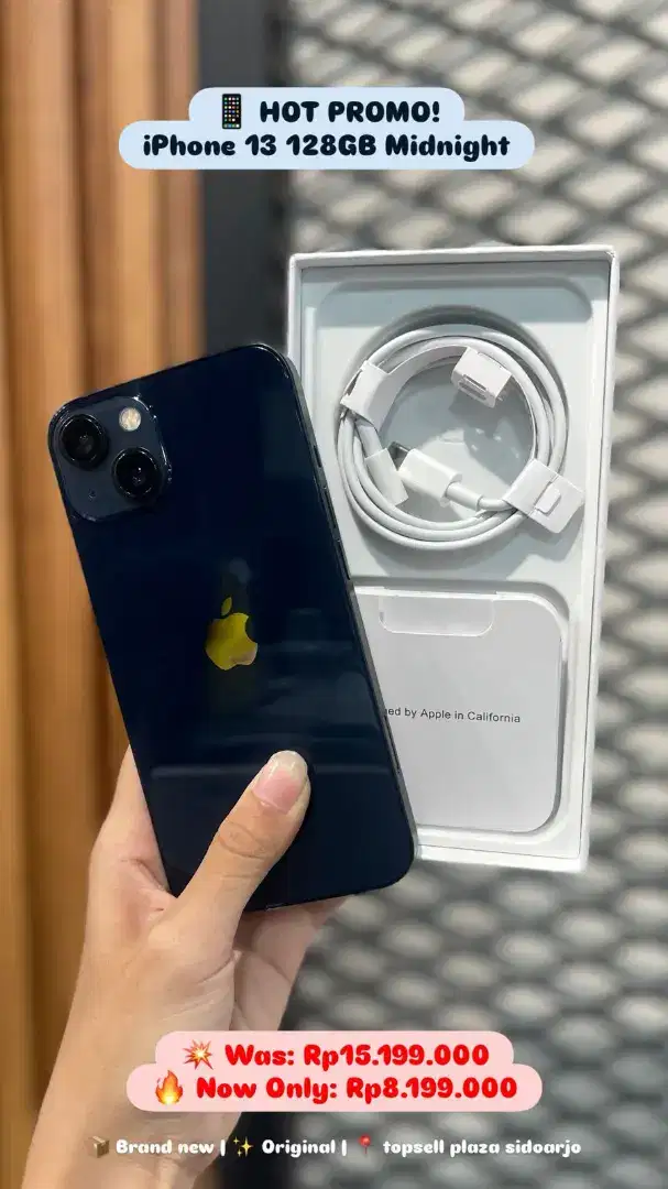 IPHONE 13 MIDNIGHT 128GB
