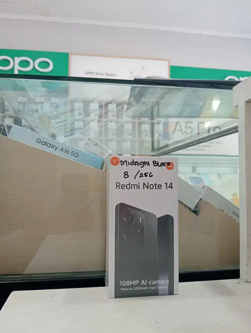 REDMI NOTE 14 8/256 NEW MURAH QR GADGET