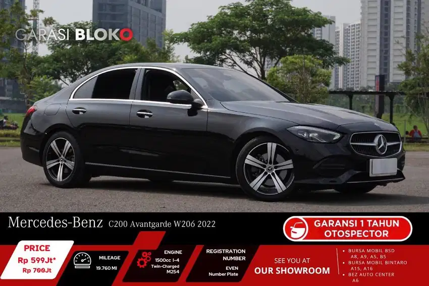 Mercedes Benz C200 W206 Avantgarde M254 EQ-Boost 2022