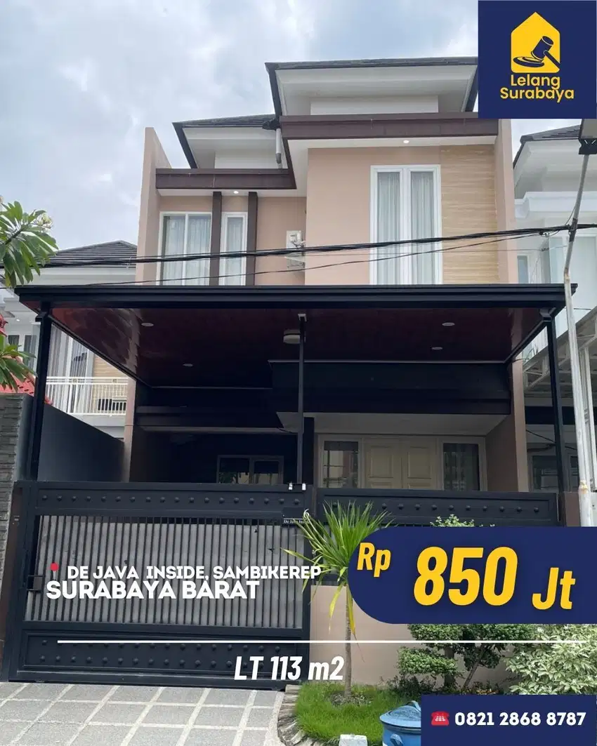 Rumah Surabaya  De Java Inside, Sambikerep