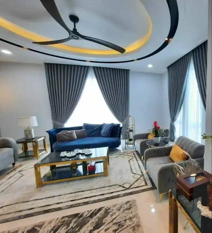 Menjual Tirai Gorden Jendela Gordyn Mewah Hordeng Terbaru Murah