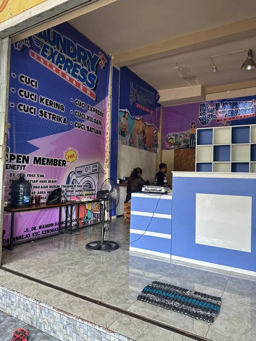 PAKET USAHA LAUNDRY PEMULA TERLENGKAP