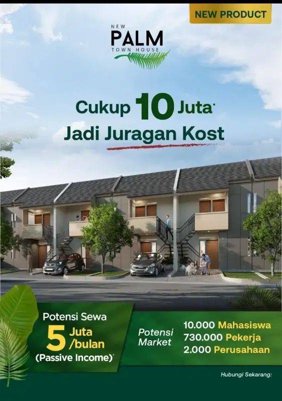 Dijual Kos kosan Murah Jababeka Palem TownHous Cikarang bekasi