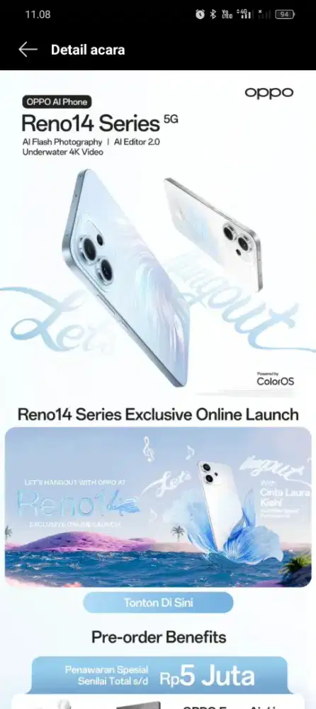Oppo reno 14 series