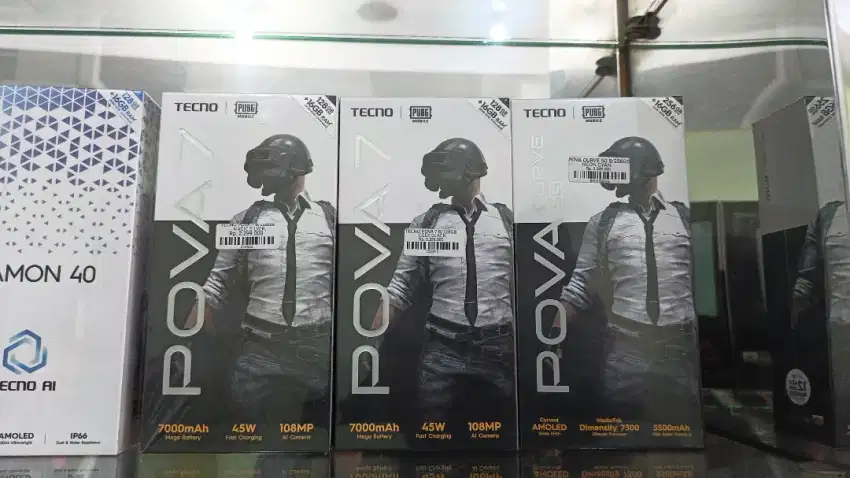 READY TECNO POVA 7 & POVA 7 CURVED