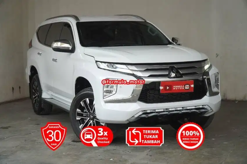 Mitsubishi Pajero Dakar Ultimate AT 2022 Putih Matic diesel solar
