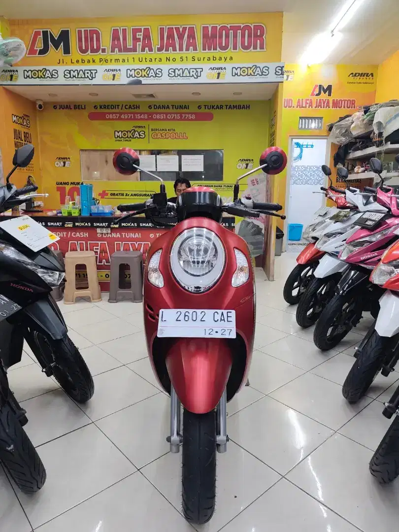 Kredit murah # Honda Scoopy prestige tahun 2022