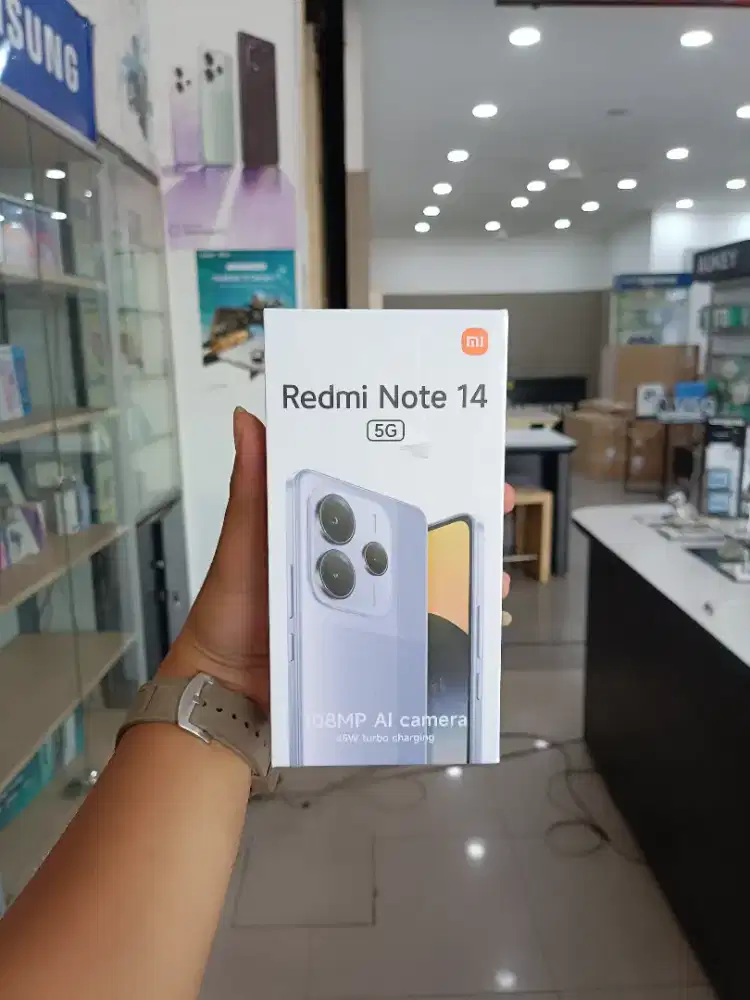 Redmi Note 14 5G 8/256 NEW GARANSI RESMI