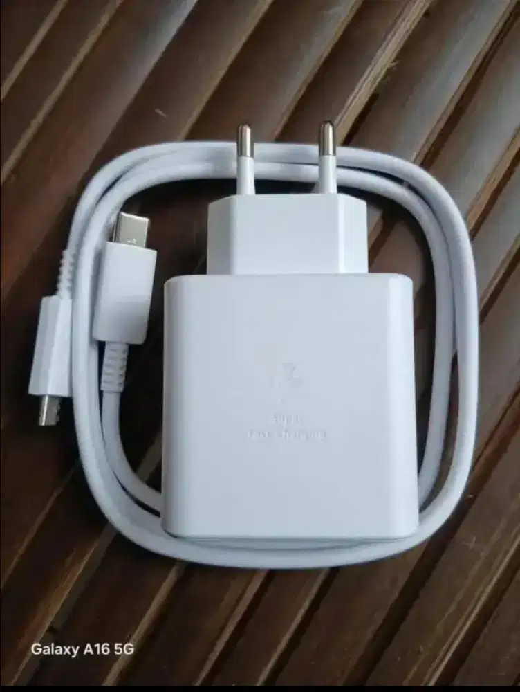 Charger Original Samsung 45 Watt superfashcharging 2.0