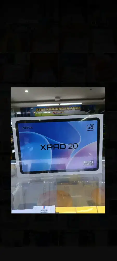 Tablet infinix XPAD 20 LTE ram 8gb 256gb dan4/128 resmi