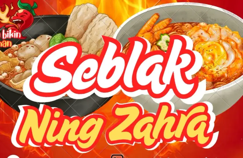 Jaga KIOS  Seblak Ning Zahra