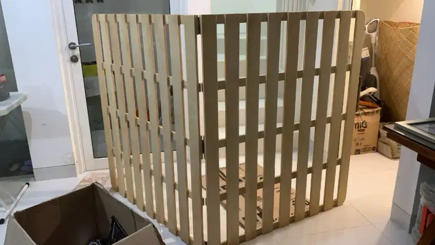 Dipan kayu portable UK 120*200