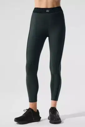 alo AIRLIFT HIGH-WAIST 7/8 LINE UP LEGGING