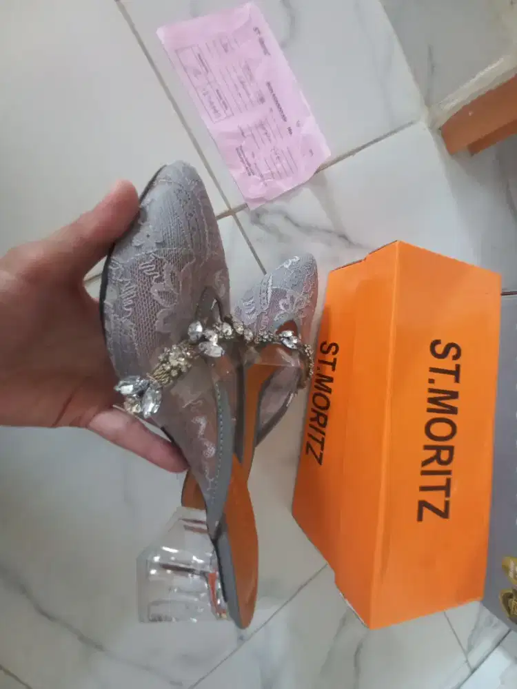 SEPATU WANITA NIKAH KONDANGAN BRUKAT HEELS WEDDING SHOES