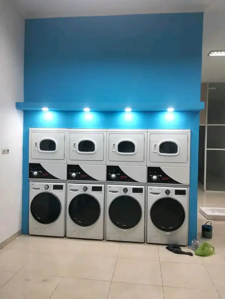 Paket usaha laundry moderen