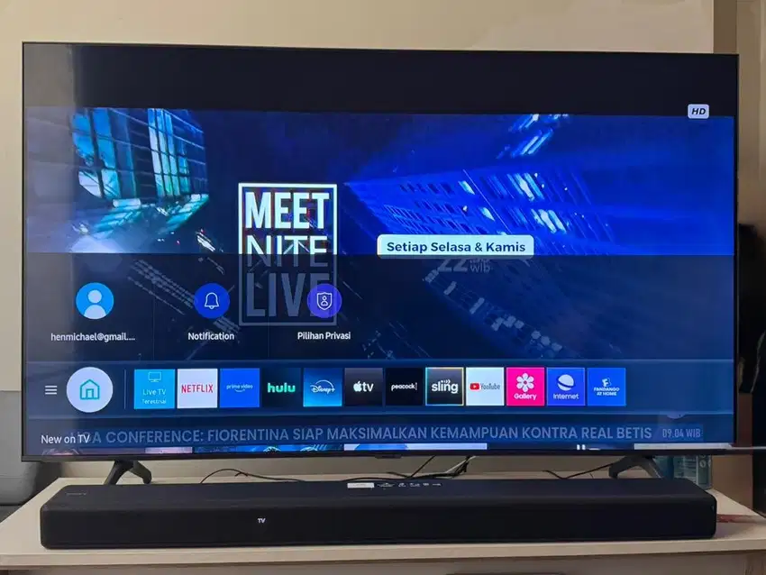 LED TV Samsung 55TU7000 Crystal UHD 4K Flat 55 Inch