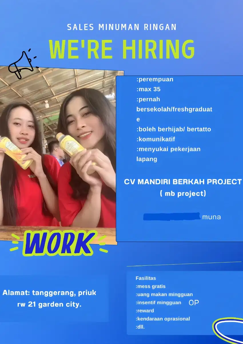 Loker khusus wanita