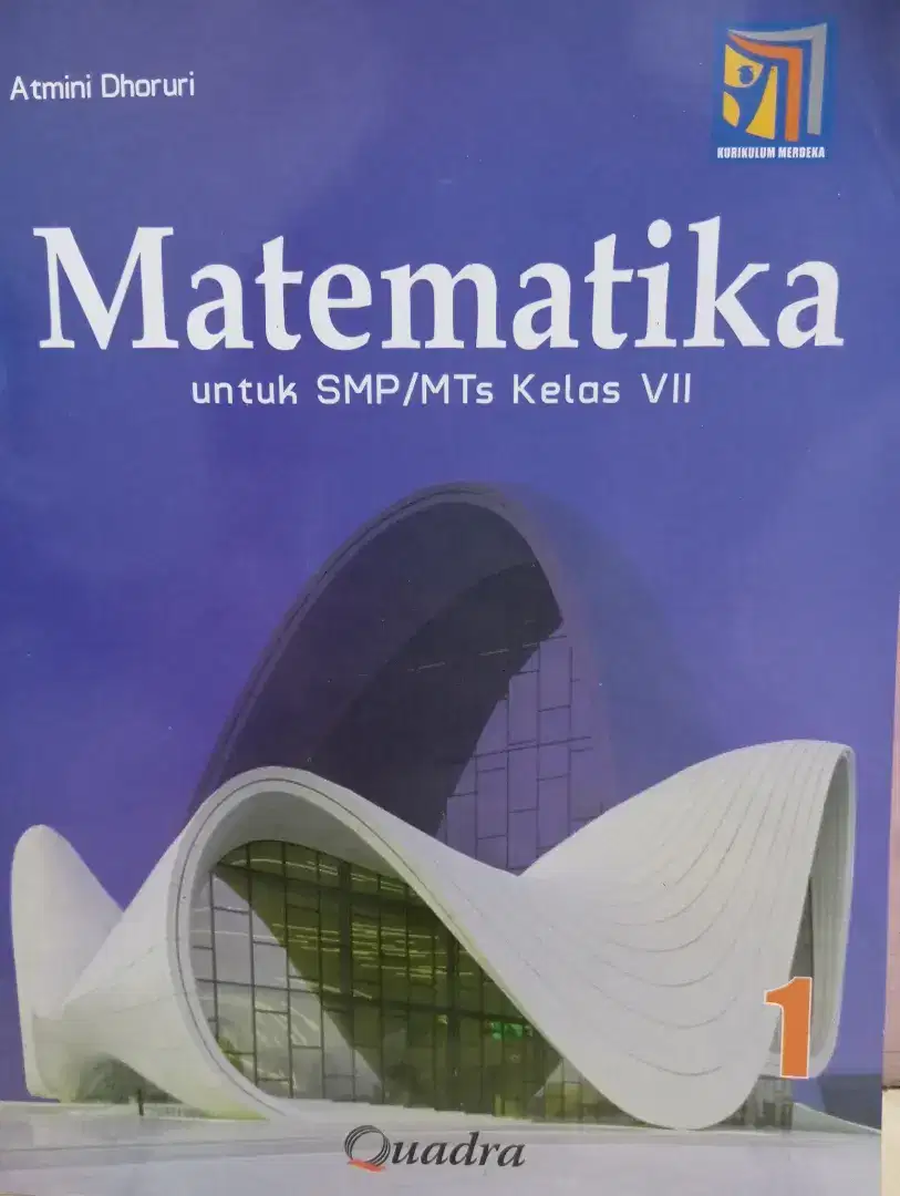 Quadra buku matematika kelas 7