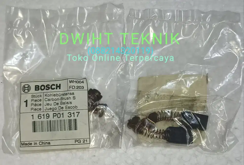 CARBON BRUSH ORIGINAL BOSCH GKS165 / GKS190